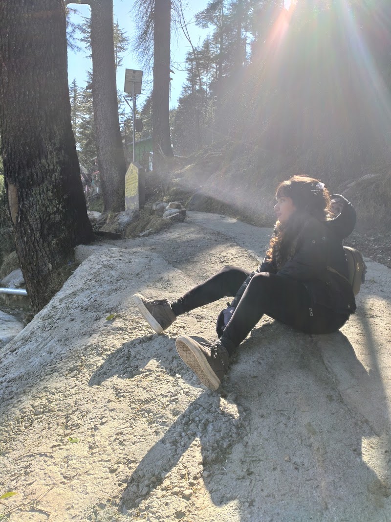 Old Manali snow point