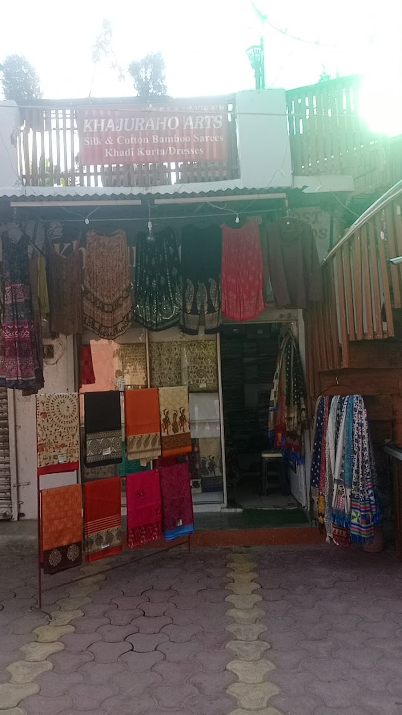 khajuraho Arts Bamboo Sarees Khadi kurta