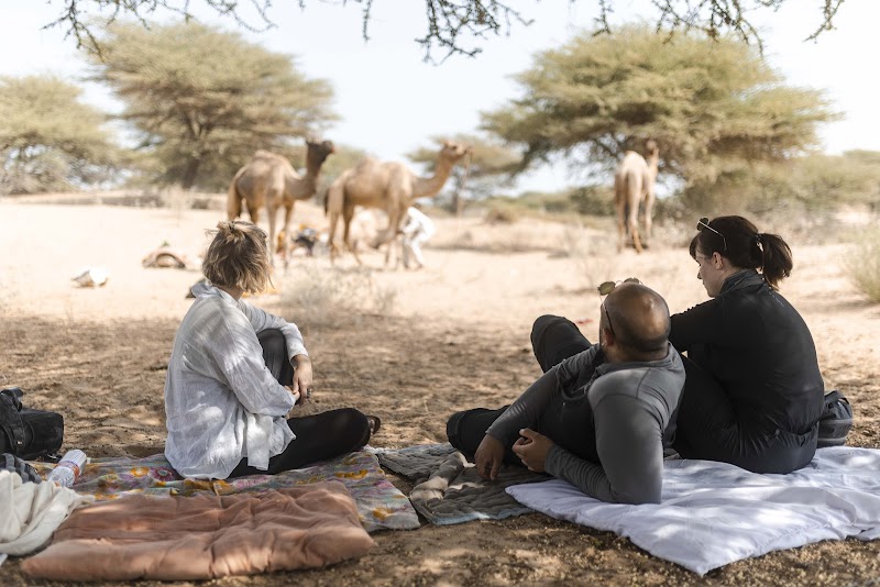 Real Desert Man Camel Safari Jaisalmer